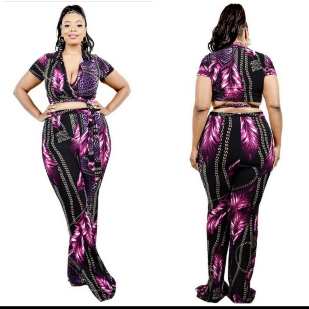 Plus Two Piece Set - Picture 3 of 3